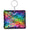 Colorful plush sequin keychain with multicolored sequins, a vibrant accessory to bring fun and sparkle to your bag or keys.